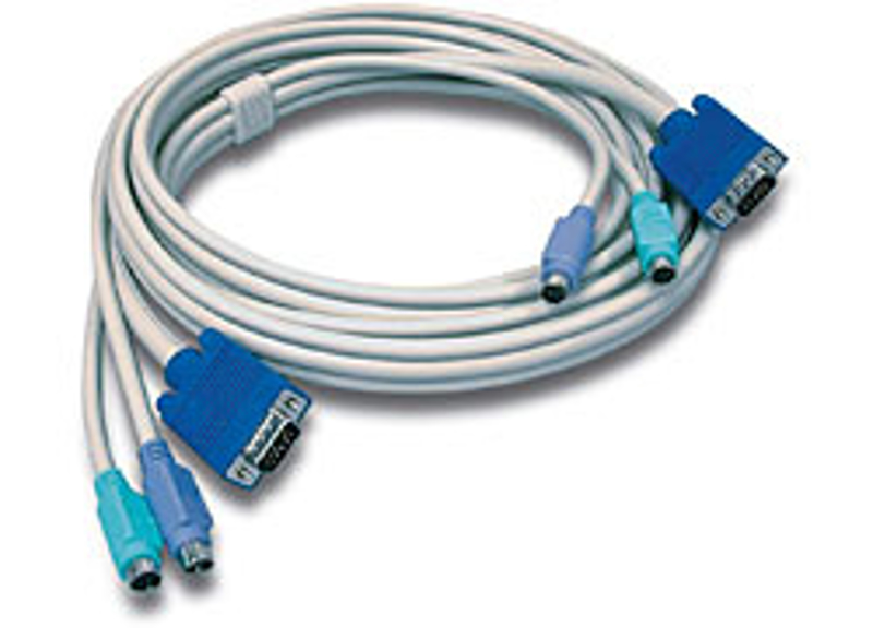 TRENDnet TK-C15 - 15ft PS/2/VGA KVM Cable - TK-C15