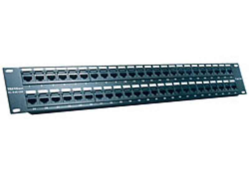 TRENDnet 48-Port CAT 5e RJ-45 UTP Patch Panel - TC-P48C5E