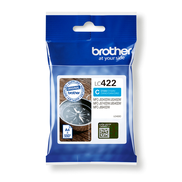 Brother LC422C - Cyan - original