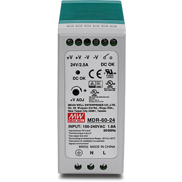 TRENDnet TI-M6024 - Power supply (DIN Rail Mounting) - TI-M6024