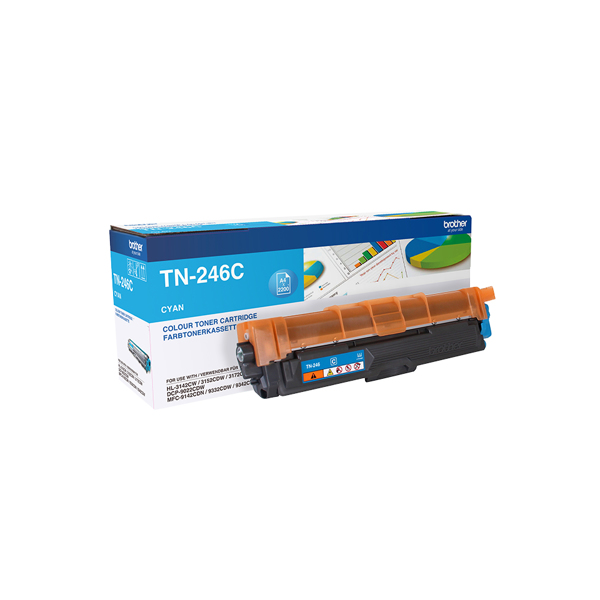 Brother TN246C - Cyan - original