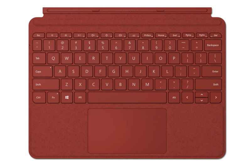 Surface Go Type Cover - Tangentbord - mit Trackpad, Beschleunigungsmesser ( KCS-00088 )