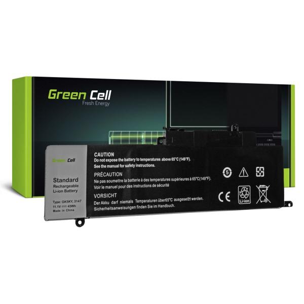 GREEN CELL DE82 Battery GK5KY for Dell Inspiron 11 3147 3148 3152 3153 3157 3158 13 7 - DE82