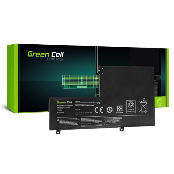 Green Cell batteri L14M3P21 for Lenovo Yoga 500-14IBD 500-14 - LE124