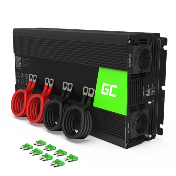 Green Cell Inverter 12V/230V 3000W/6000W Sine - INV15
