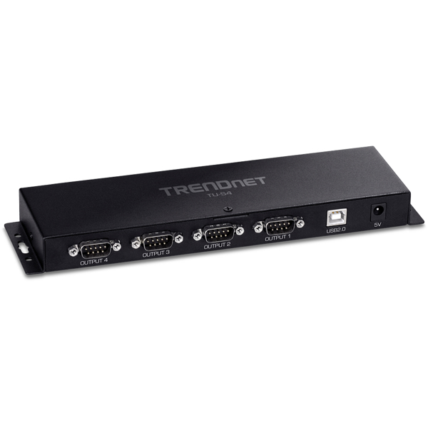 TRENDnet TU-S4 USB to Serial Adapter 4 Port RS232 - TU-S4