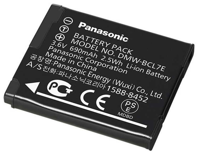 Panasonic DMW-BCL7E - 680 mAh - 3.6 V - Lithium-Ion (Li-Ion) - 1 pc(s)