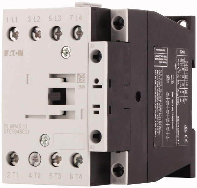 Contacteur de puissance EATON 109826 DILMP45-10 45A AC1