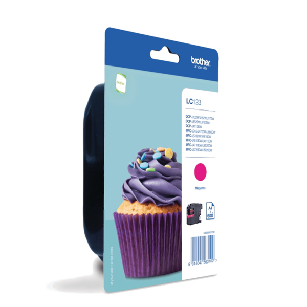 Brother LC123M - Haut rendement - magenta