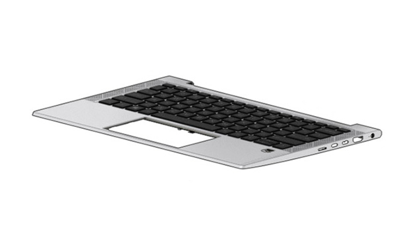 Clavier rétroéclairé US/I pour HP 830 G7/G8