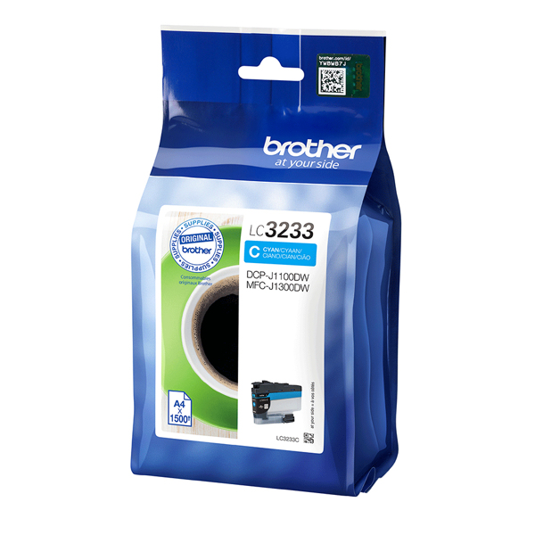 Brother LC3233C - Bleu foncé - original