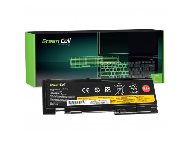 Batterie Green Cell pour Lenovo ThinkPad T430s T430si / 11,1 V