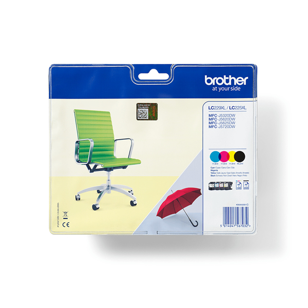 Brother LC229XL Value Pack - 4-pack - LC229XLVALBPDR