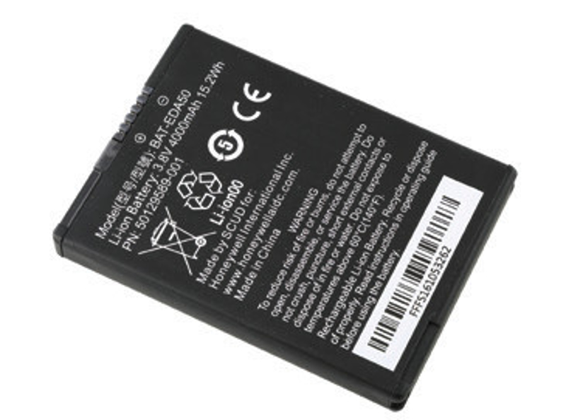 Honeywell 4000mAh Battery for EDA50/51/70/71 - 50129589-001