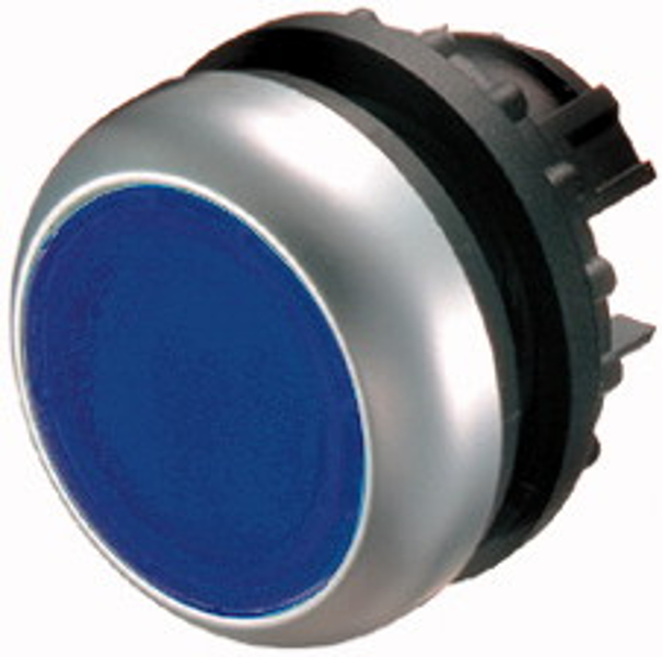 Bouton-poussoir lumineux bleu EATON 216931 M22-DL-B