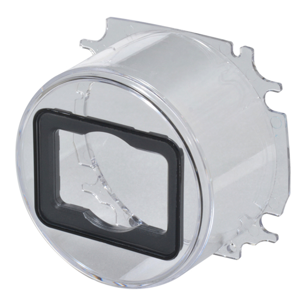 Panneau avant de la caméra WV-CW8CN avec revêtement ClearSight