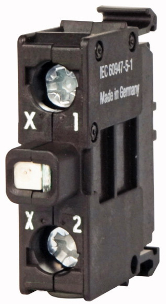 Élément LED noir Eaton M22-LEDC-G IP20