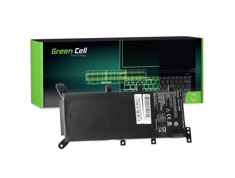 GREEN CELL-batteri för Asus R556 R556L A555L F555L K555L X555L X555 / 7,6V 4400mAh - AS70