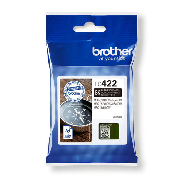Brother LC422 - Noir - original