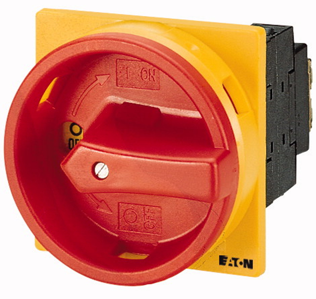 Interrupteur à cames Eaton 41097 P1-25/EA/SVB 25A 1x90° jaune rouge