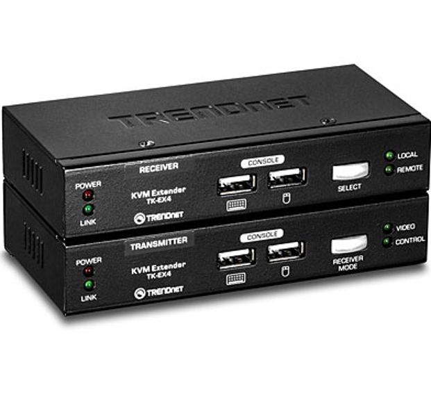 TRENDnet TK-EX4 KVM Extension Kit - KVM Extender - TK-EX4