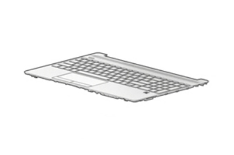 Clavier HP L52153-041 avec topcase DE noir