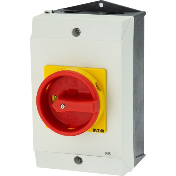 Interrupteur à cames Eaton 207314 P1-32/I2/SVB 32A 1x90° jaune rouge