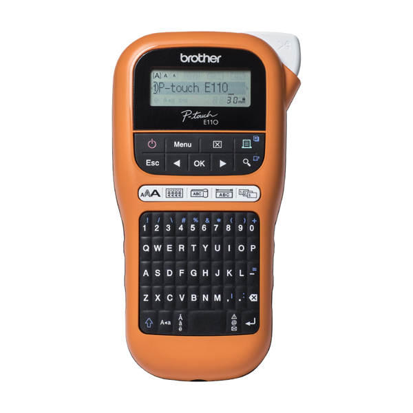 Brother P-Touch PT-E110VP - Label Maker - PTE110VPZG1