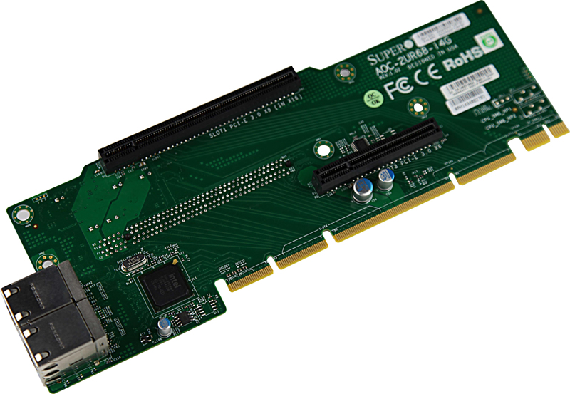 Supermicro AOC-2UR68-I4G - Interne