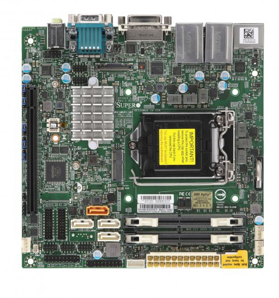 SuperMicro X11SCV-L - Motherboard - Mini-ITX - LGA1151 Socket