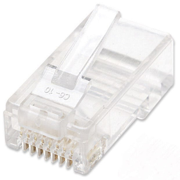 Intellinet RJ45 modulære plugger, Cat6, UTP - 502344