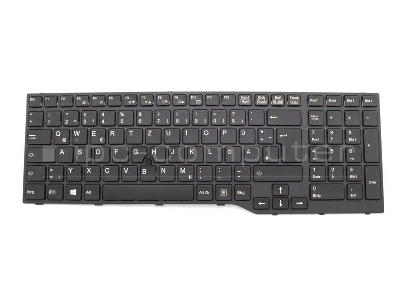 Fujitsu 34055383 German Keyboard Matte Mouse-Stick