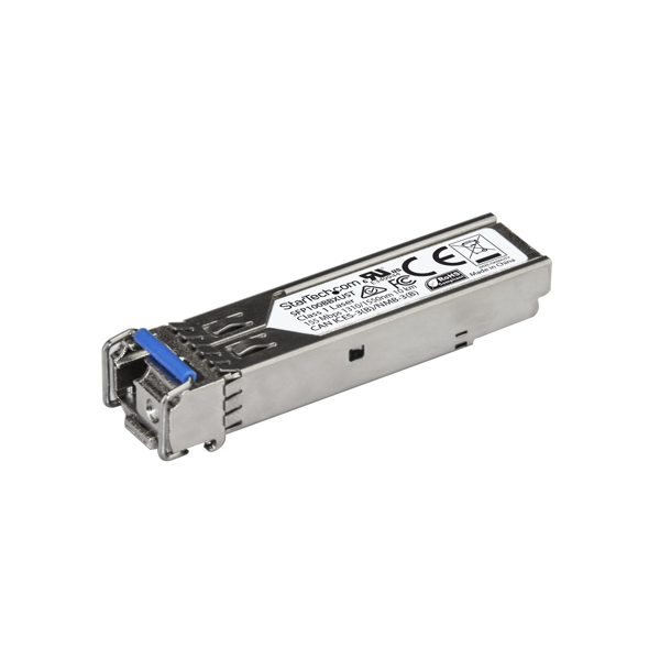 StarTech.com MSA Uncoded SFP Transceiver Module - 100BASE-BX - 10 GbE Gigabit Ethernet BiDi Fiber (SMF) (SFP100BBXUST) - Fiber optic - 155 Mbit/s - SFP - LC - BX - 10000 m