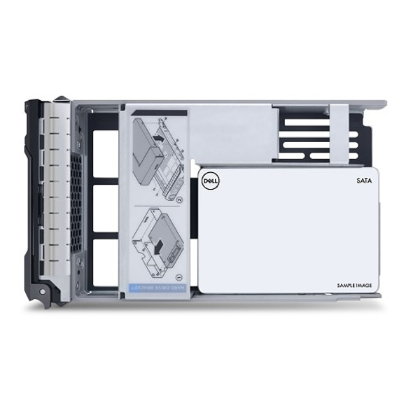 Kit client DELL - disque SSD - 480 Go - échangeable à chaud - 2,5" (dans un support 3,5") - SATA 6 Gb/s - pour P