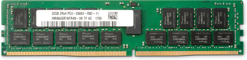 Station de travail HP Z4 G4 32 Go DDR4 DIMM 2 666 MHz ECC