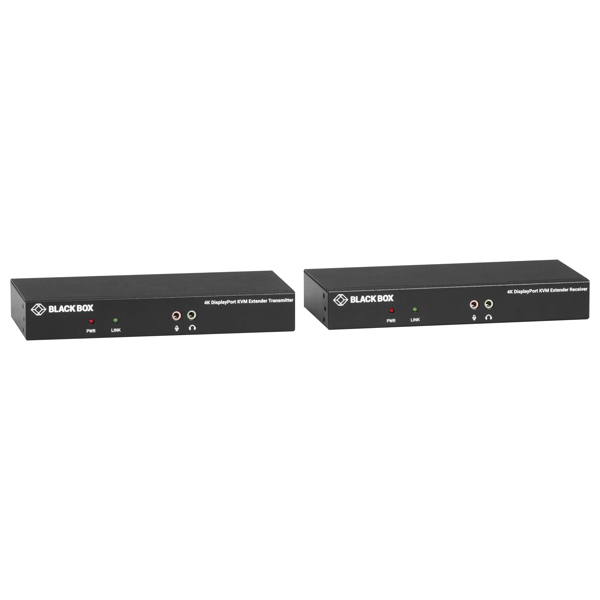 Black Box KVX DisplayPort CATX KVM-förlängare - KVXLCDP-100