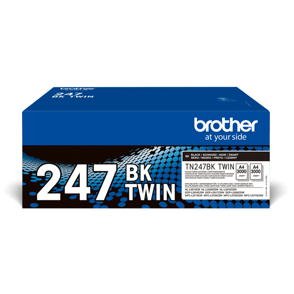 Brother TN247BK TWIN - paquet de 2