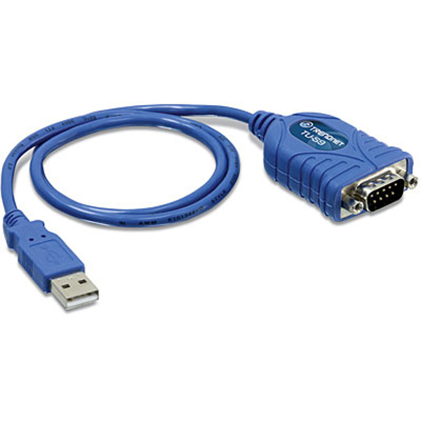 TRENDnet TU-S9 - RS-232 - USB 1.1 - Blue - TU-S9