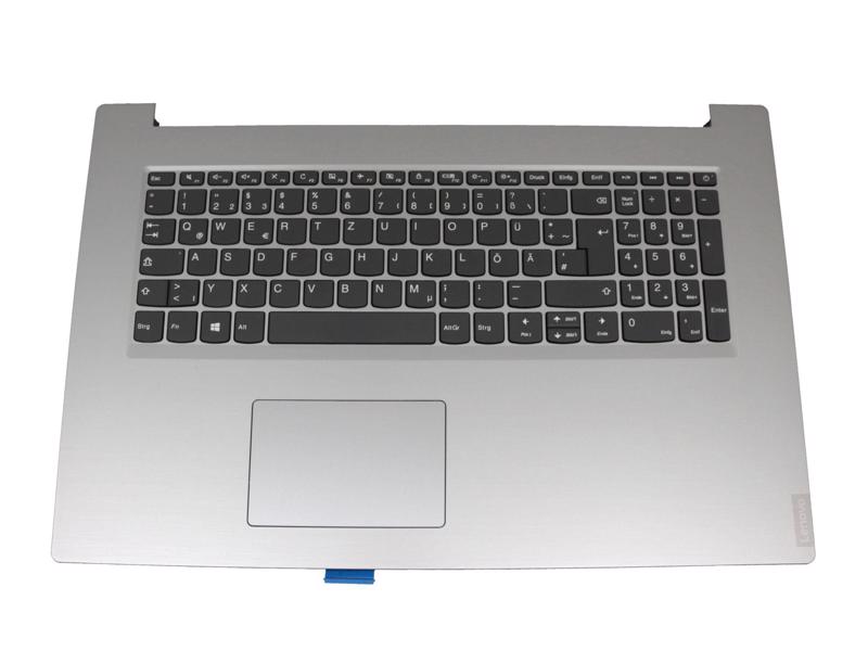 5CB0S17172 Tastatur inkl. Topcase DE (deutsch) grau/silber