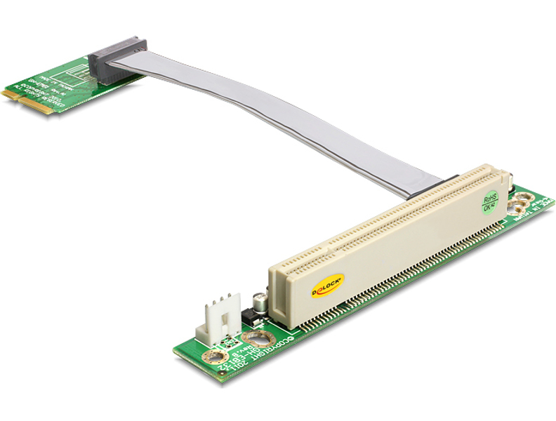Delock Riser Card Mini PCIe > PCI 32 Bit / 5 V - 41359