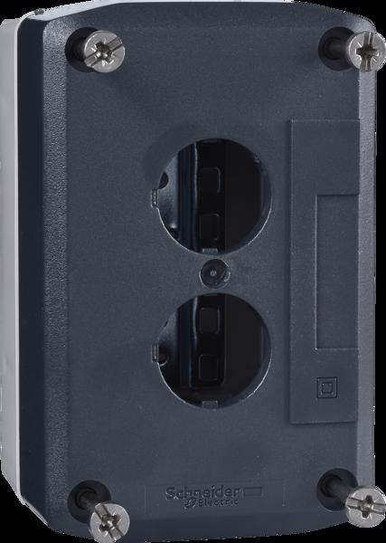 Coffret vide APC Schneider Electric, lot de 2, RAL 7035/7016 XALD02