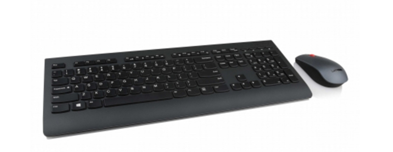 Professional Combo - Tastatur-und-Maus-Set - kabellos - 2.4 GHz - UK Englisch - för Flex 15, IdeaPad 3 CB 14IGL05, Legion 5 15IMH05, T5 28IMB05, ThinkBook Plus IML 20