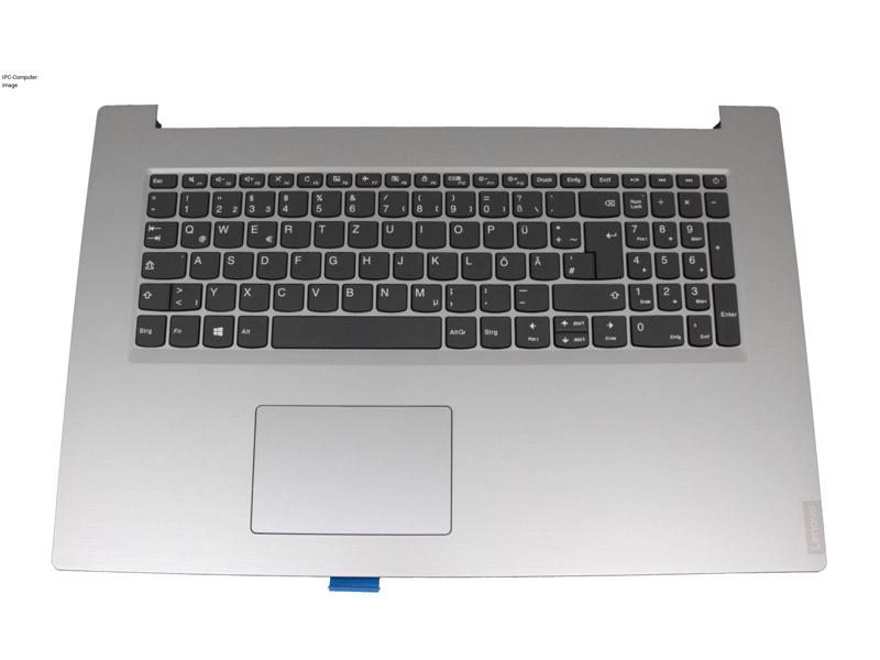 AP1B3000310 Tastatur inkl. Topcase DE (deutsch) grau/silber