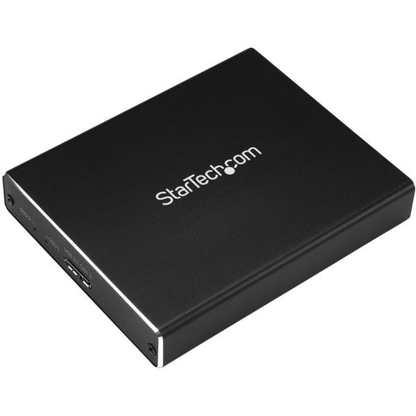 StarTech Dual M.2 Hard Drive Enclosure RAID USB 3.1 - SM22BU31C3R