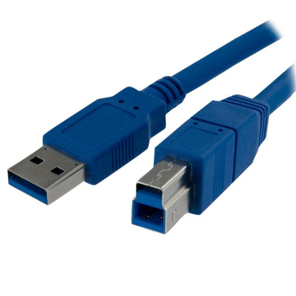 1m SuperSpeed ​​USB 3.0 Cable A to B M/M - USB cable - USB Type B (han) to USB Type A (han) - USB 3.0 - 1 m - format - sort - USB3SAB1M