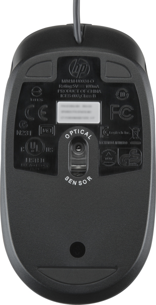 Souris optique filaire USB HP pour station de travail Z2 G4 (Z3Q64AA)