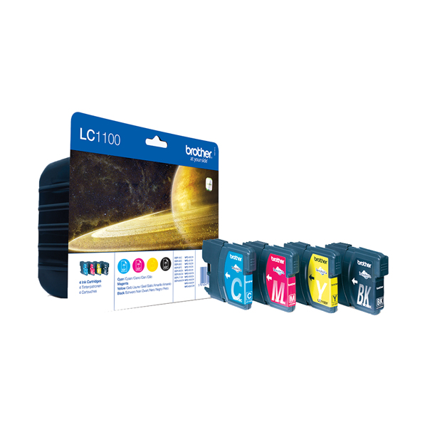 Pack économique Brother LC1100 - paquet de 4