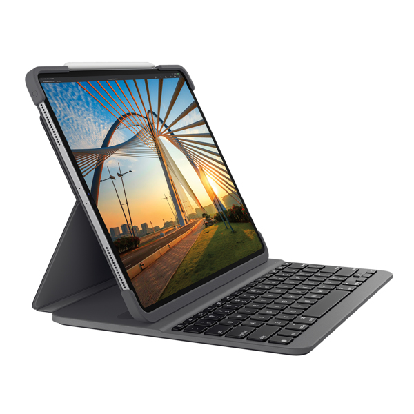 Logitech Slim Folio Pro - Keyboard and folio case