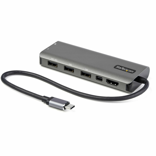 USB C Multiport Adapter USB-C to HDMI/Mini DP 4K - DKT31CMDPHPD