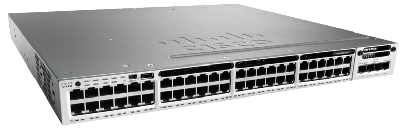 Base LAN PoE complète à 48 ports Cisco Catalyst 3850 WS-C3850-48F-L